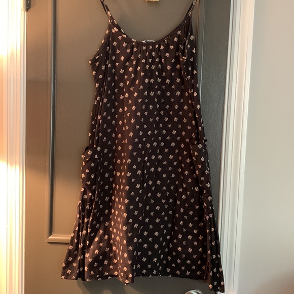 🖤🌼FRENCH CONNECTION Black Patterned Sundress - Picture 10 of 10